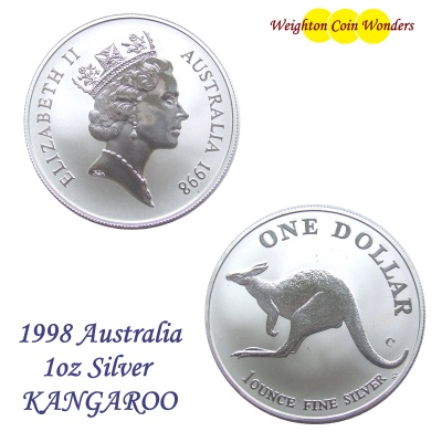 1998 Silver 1oz KANGAROO